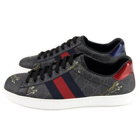 gucci tiger sneakers women's|gucci tiger sneakers black.